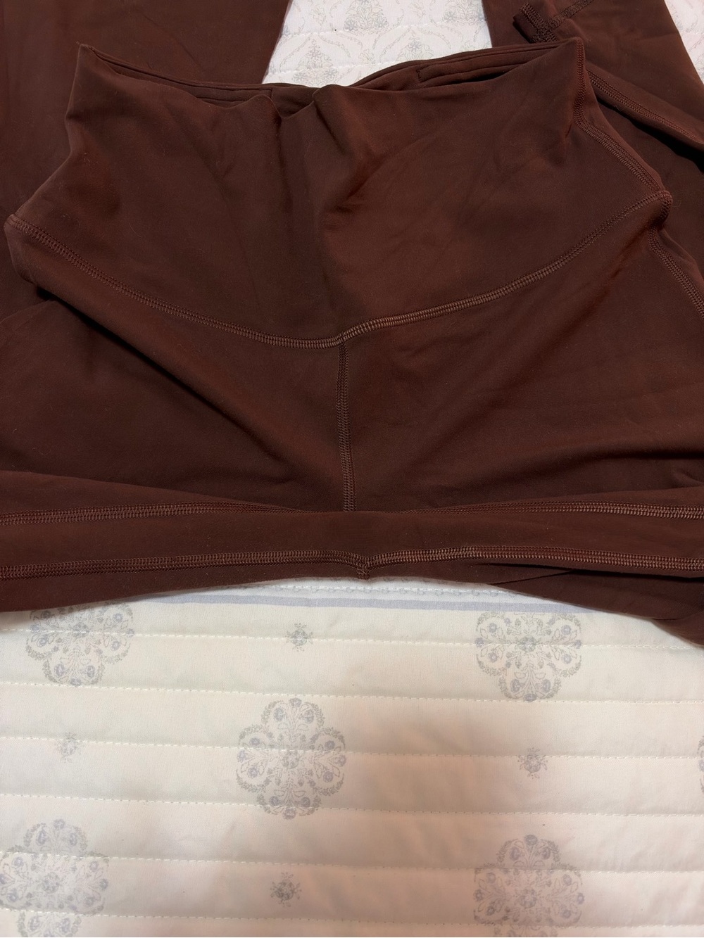 Lululemon Align High Rise Mini Flare Pant Brown - Size 6 - Picture 4 of 5